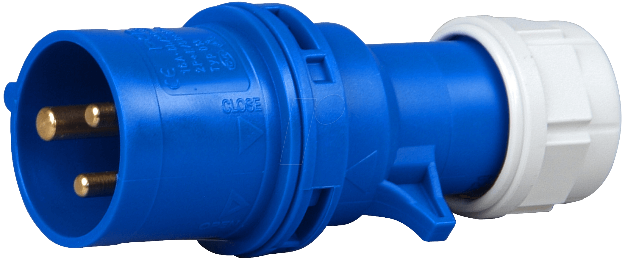 CEE 16A 1P BLUE